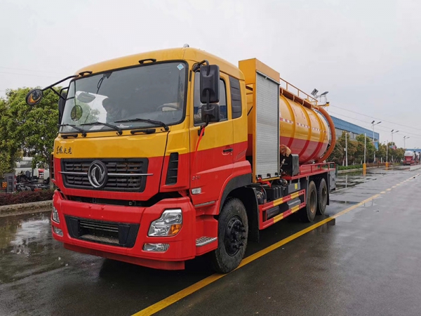 東風天龍21方 清洗吸污車