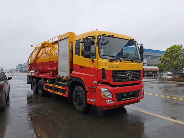 東風天龍21方 清洗吸污車